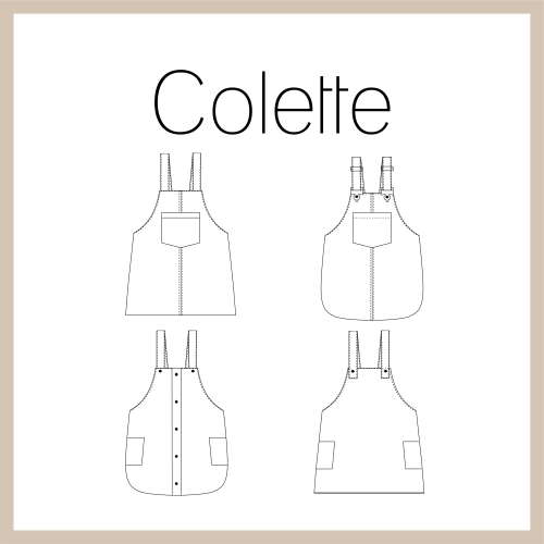 Colette dungaree dress kids+adults (EN)