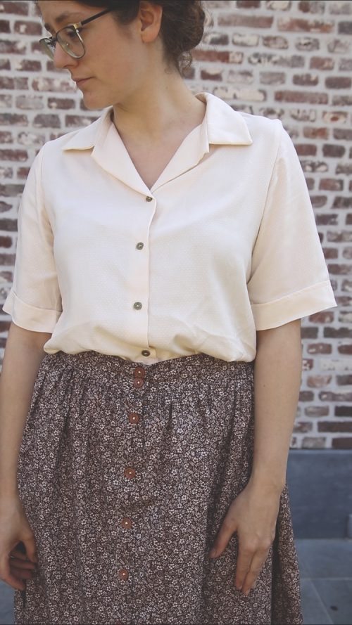 Tutorial: Eenvoudige kraag May-Belle dames