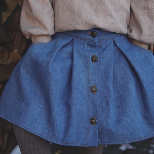 Tutorial pleated Louise skirt