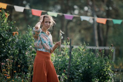 May-Belle Cropped blouse See you at six _English - Afbeelding 5