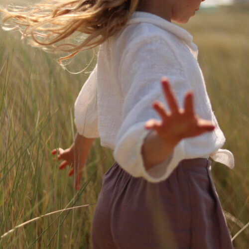 May-Belle Cropped blouse See you at six _English - Afbeelding 14