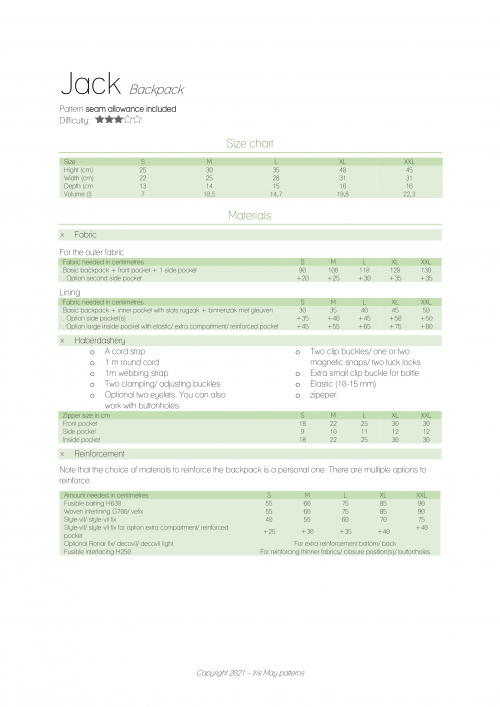 Jack backpack (PDF, En) - Afbeelding 7