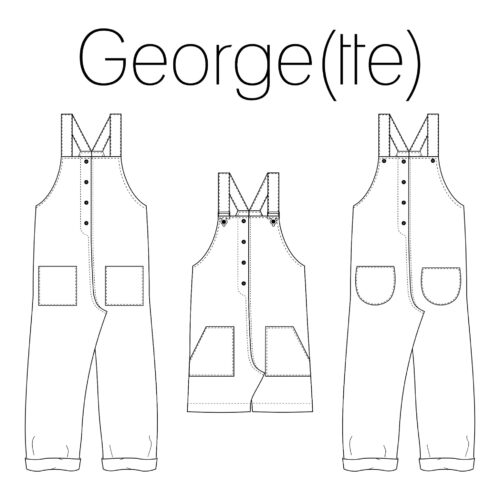 George(tte) dungarees (PDF,En)