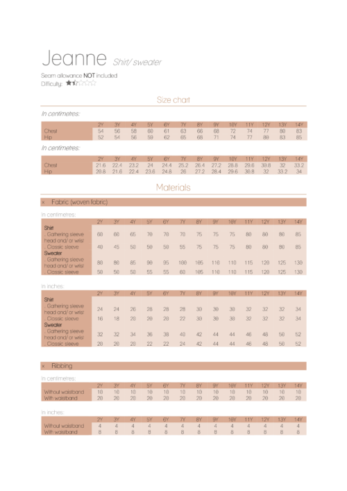 Jeanne shirt/ sweater (PDF, En) - Afbeelding 12