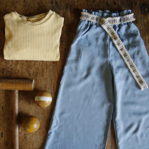 Rosa broek/ short (Geprint met digitale handleiding) - Afbeelding 7