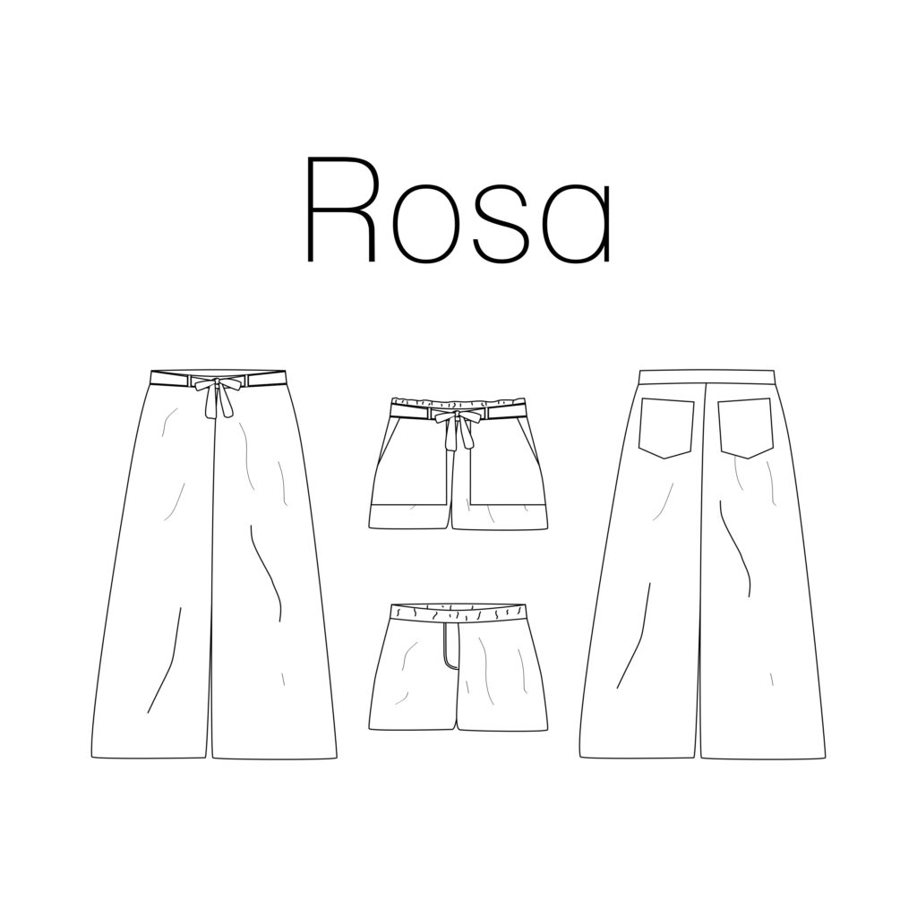Rosa broek/ short (NL)