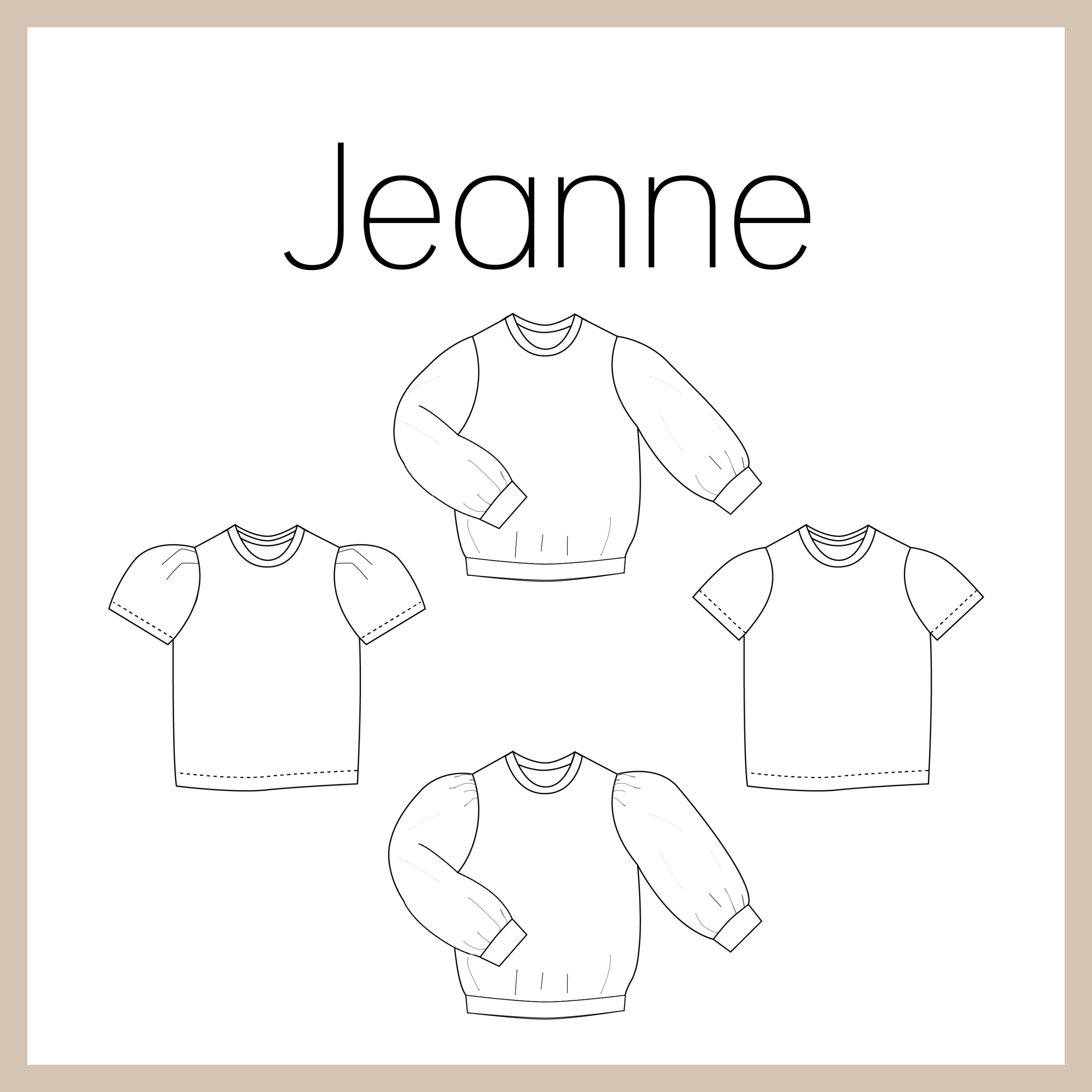 Jeanne shirt/ sweater (EN)