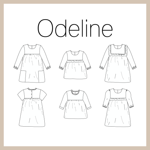 Odeline blouse/jurk (met e-book)