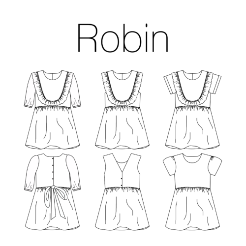 Robin jurk (Geprint met digitale handleiding)