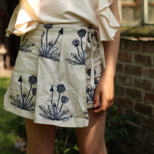 Angie broekrok-skort (geprint met digitale handleiding) - Afbeelding 9