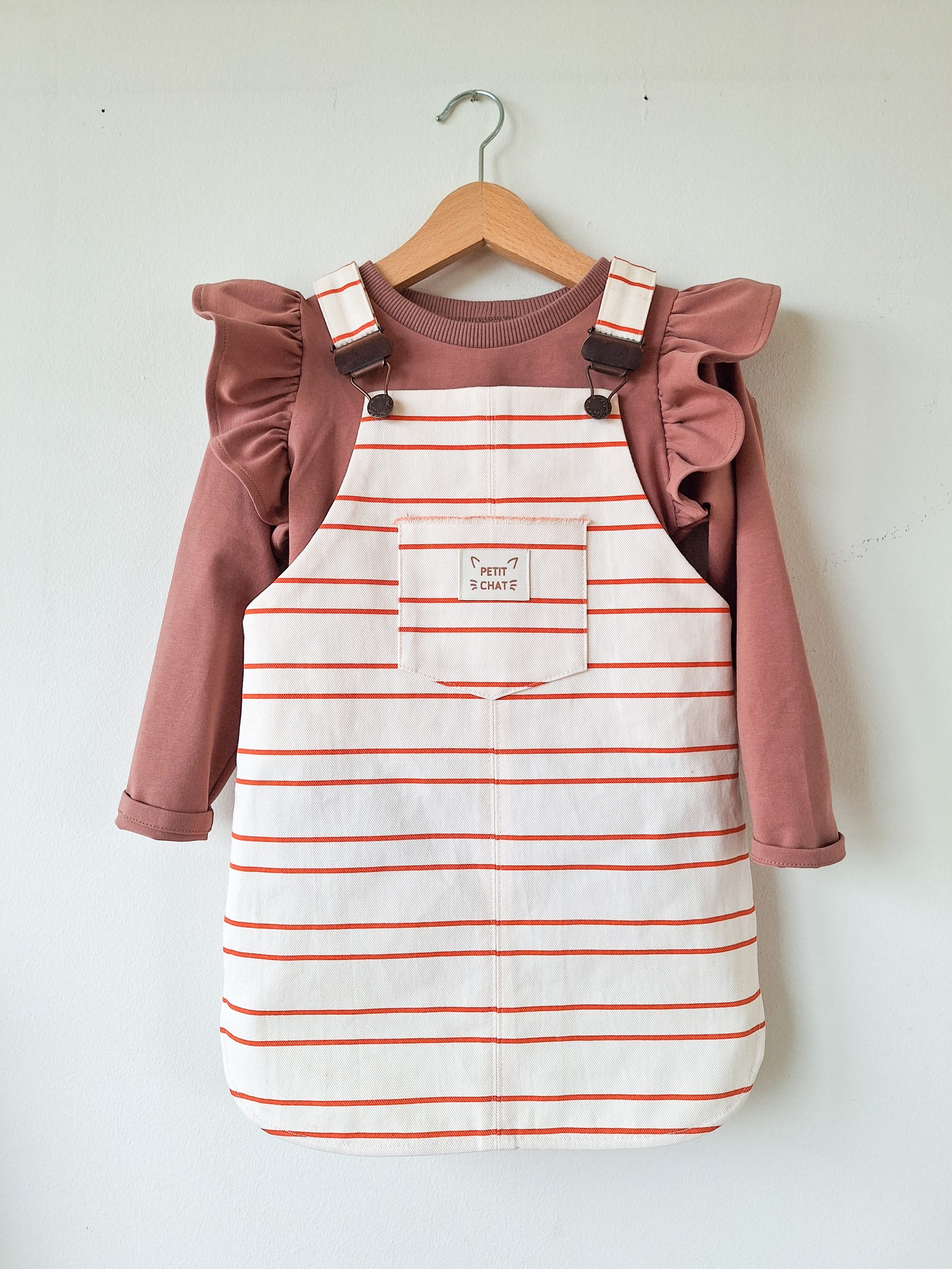 Cezanne shirt (Papier) - met extra ruffle add-on - Afbeelding 4