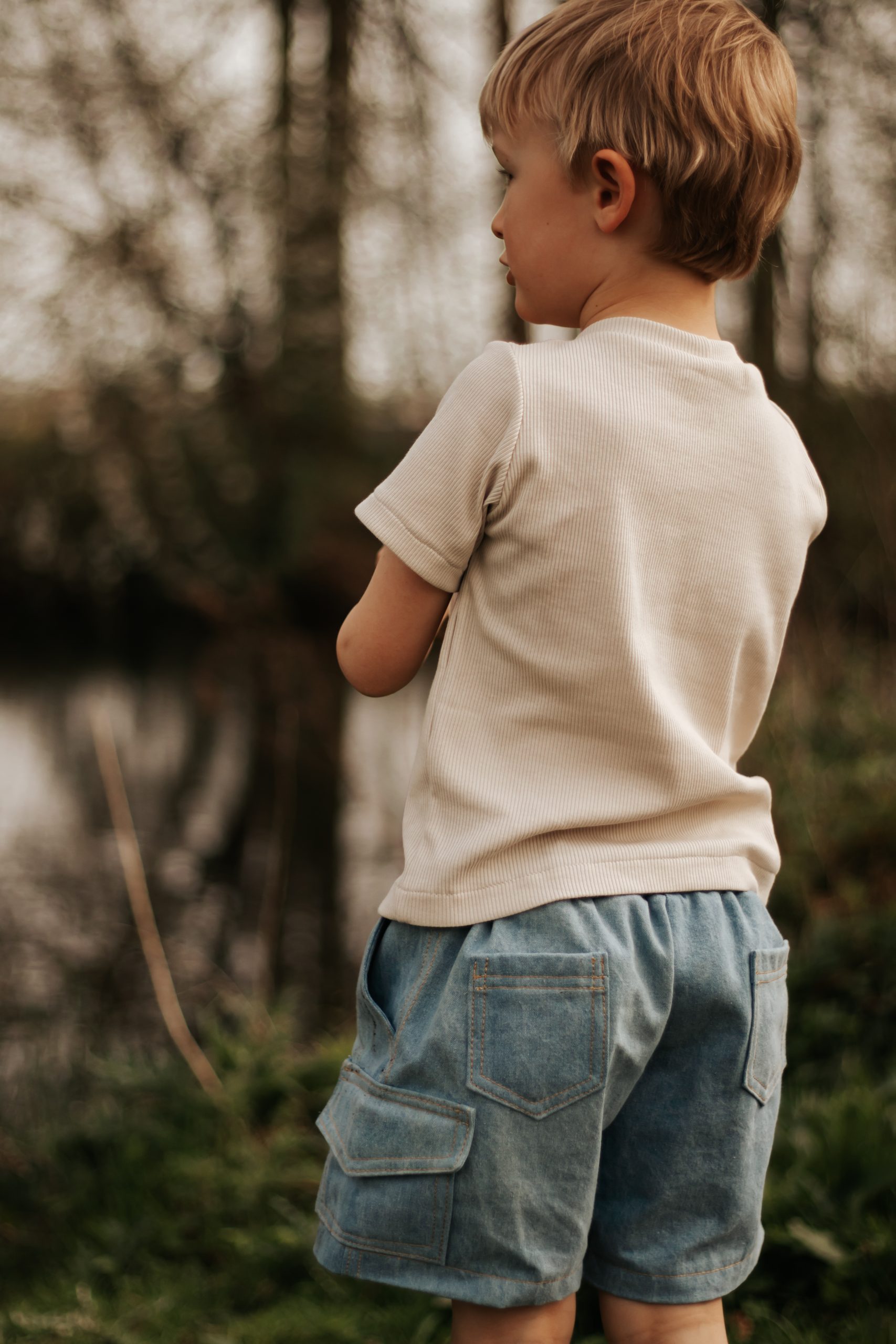 Cezanne shirt (Papier) - met extra ruffle add-on - Afbeelding 6